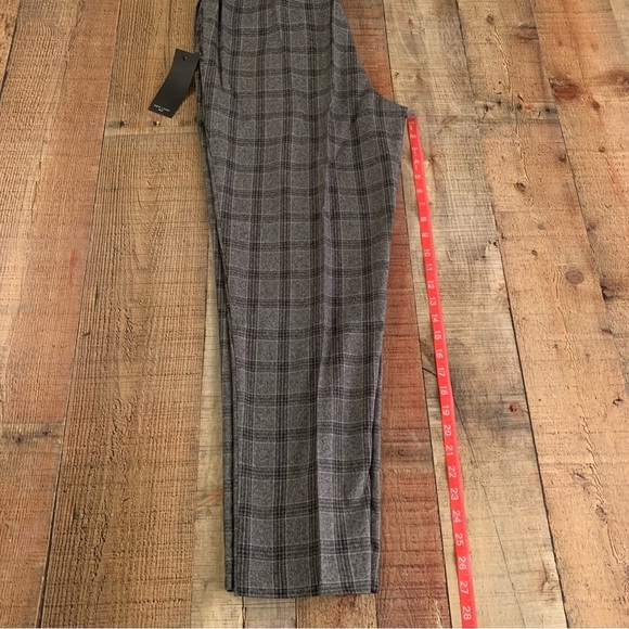 ASOS new look prince of wales check smart joggers in dark gray -L - Picture 7 of 9